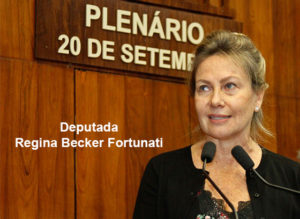 Deputada Regina Becker Fortunati - Foto de Evandro Oliveira-ALRS