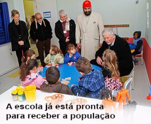 Porto Alegre RS 10/06/2016 Prefeito josé Fortunati na inauguração da Escola de Educação Infantil Wlanir PortoFloresta Foto: Luciano Lanes / PMPA