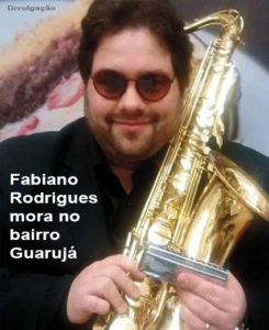 Fabiano Rodrigues mora no bairro Guarujá - Divulgação