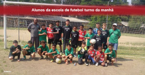 Ser Assis - Alunos da escola de futebol turno da manhã - Divulgação