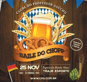 Baile do Chopp do CPG - Divulgação